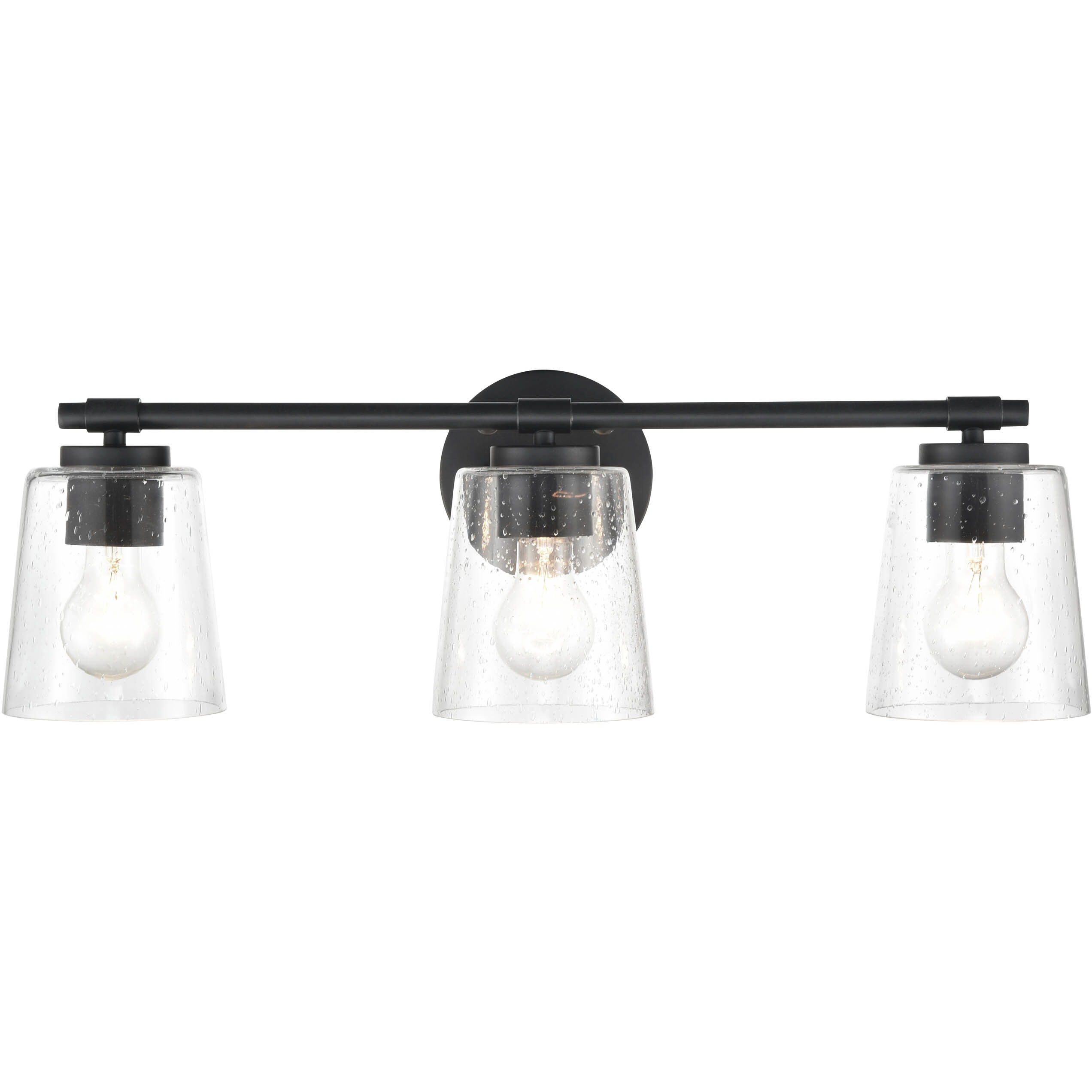 None 3 Light 24.50 inch Bathroom Vanity Light